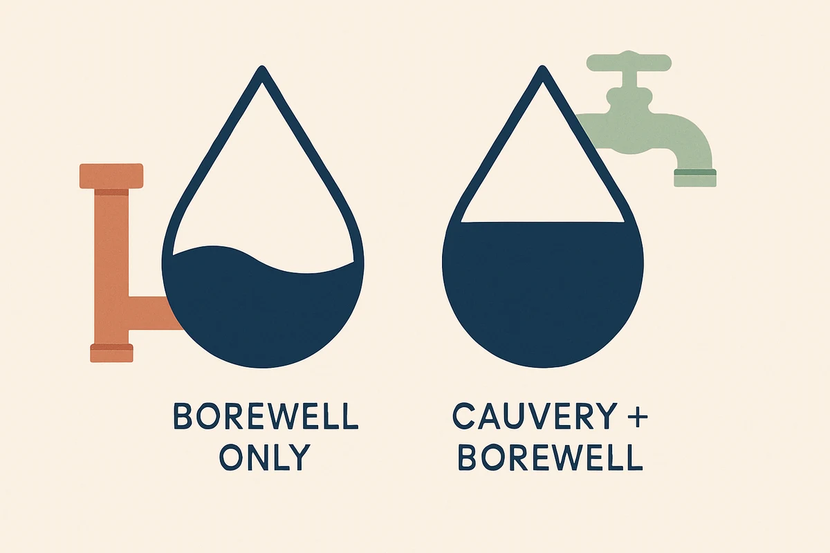 Water and Cauvery Stage VI project guide visual
